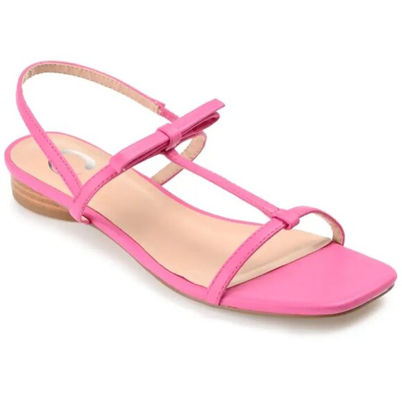 NIB Hot Pink Sandal with Bow - Picture 1 of 1